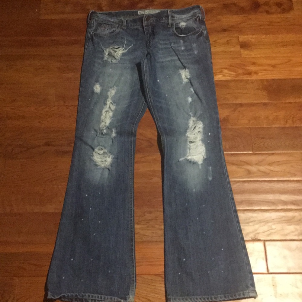 Hollister distressed jeans